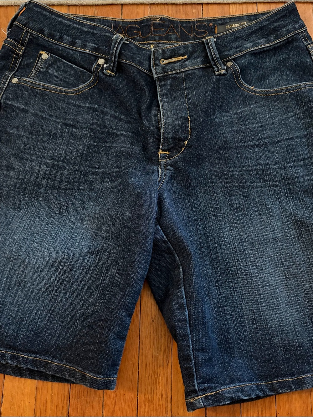 JAG Jeans Dark Indigo Denim Shorts